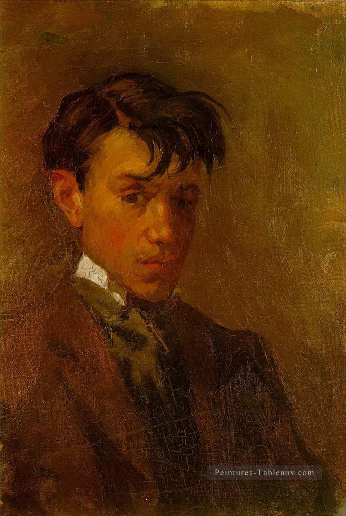 Autoportrait 1896 Pablo Picasso Peintures à l'huile
